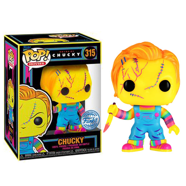 Pop! Movies: Bride of Chucky-Chucky (BLKLT)(Exc)