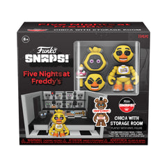 Funko Snap Playset! Game: Five Nights at Freddy's - Storage Room w/ Chica