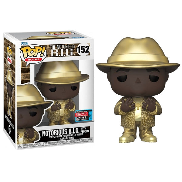 Pop! Rocks: Biggie - Biggie w/ Fedora (GD)(NYCC'22)