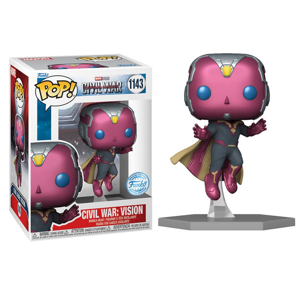 Pop! Marvel: Civil War Build-a-Scene - Vision (Exc)