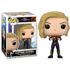 Pop! Marvel: The Marvels - Captain Marvel (Exc)