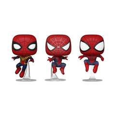 Pop! Marvel: Spider-Man No Way Home - Leaping Spider-Man 3pk (Exc)