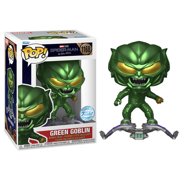 Pop! Marvel: Spider-Man No Way Home - Green Goblin w/ Bomb (Exc)