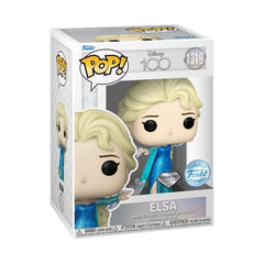 Pop! Disney: D100 - Elsa (DGLT)(Exc)