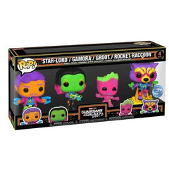 Pop! Marvel: Guardian of the Galaxy 4pk (BLKLT)(Exc)