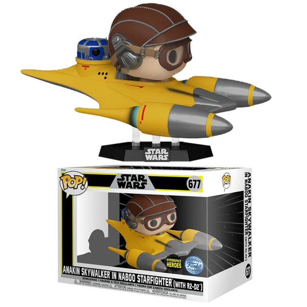 Pop Ride Super DLX! Star Wars: Anakin in Naboo Starfighter (Exc)