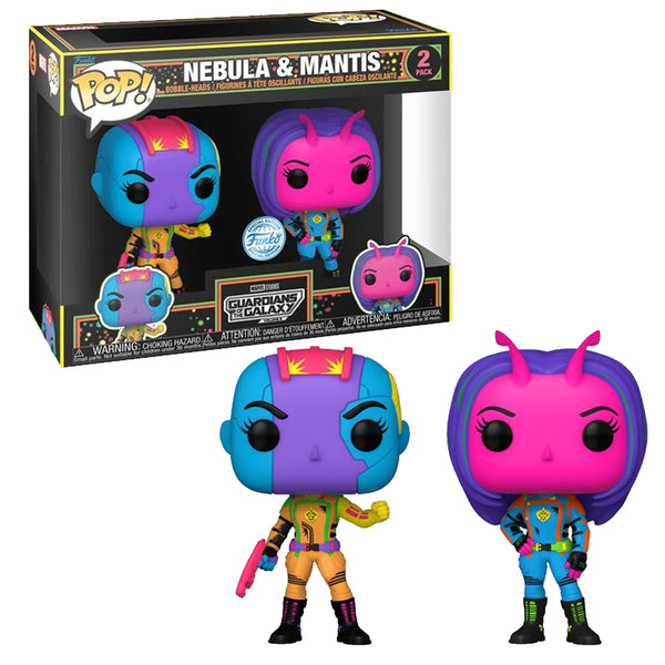 Pop! Marvel: Guardian of the Galaxy 3 - Nebula and Mantis 2pk (BLKLT)(Exc)