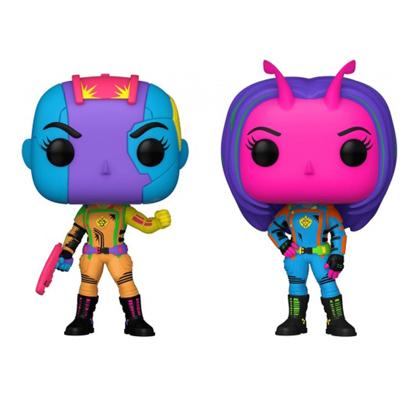 Pop! Marvel: Guardian of the Galaxy 3 - Nebula and Mantis 2pk (BLKLT)(Exc)