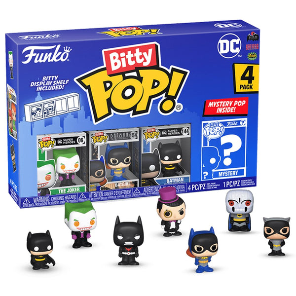 Bitty Pop! Heroes: DC - The Joker 4pk