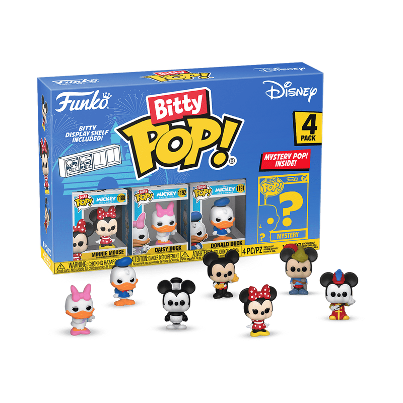 Bitty Pop! Disney: Disney Classic - Minnie 4PK