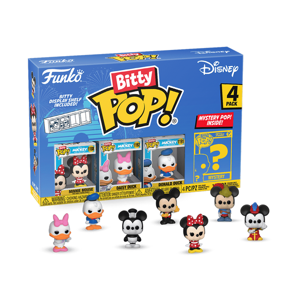 Bitty Pop! Disney: Disney Classic - Minnie 4PK