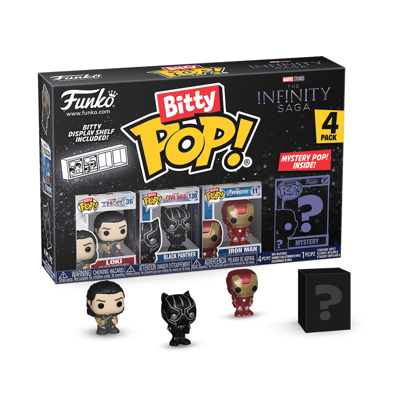 Bitty Pop! Marvel: The Avengers - Thor 4PK