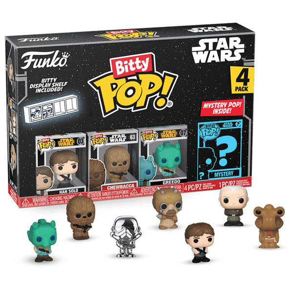 Bitty Pop! Star Wars: Han Solo 4pk