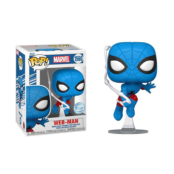 Pop! Marvel: Web-Man with Webbing (Exc)