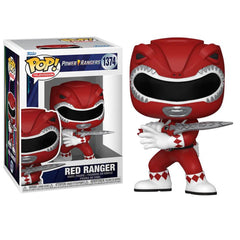 Pop! Tv: Mighty Morphin Power Ranger 30th - Red Ranger