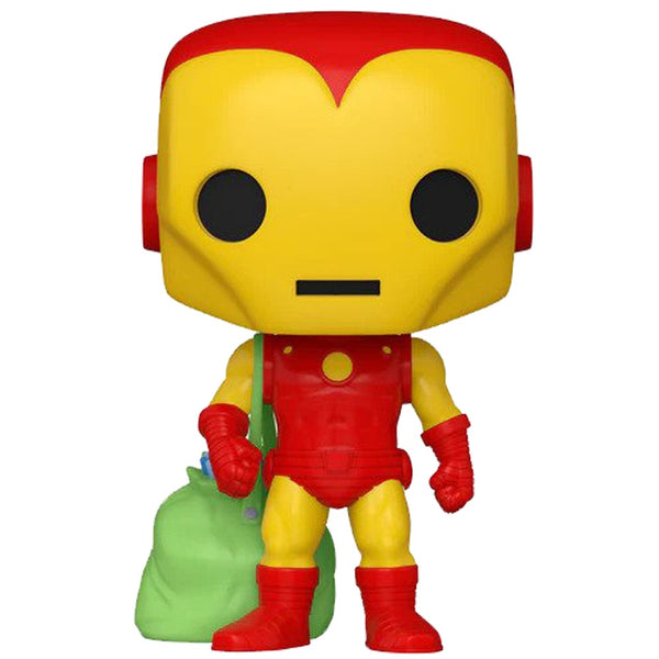 Pop! Marvel: Holiday - Iron Man with Bag