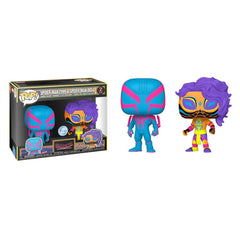Pop! Marvel: Spider-man: Across The Spiderverse - Spider-Man 2099 and Spider-Man India 2pk (BLKLT)(Exc)