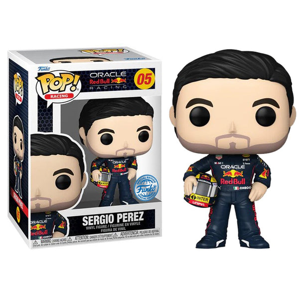 Pop! Formula 1: Red Bull - Sergio Perez with Helmet (Exc)