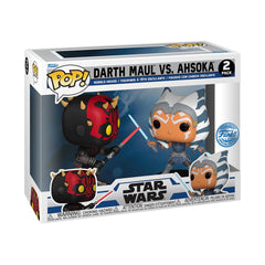 Pop! Star Wars: Clone Wars - Maul vs. Ahsoka 2pk (Exc)