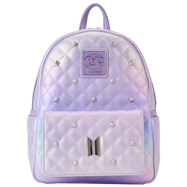 Loungefly! Leather: Bighit Entertainment BTS Pop By Loungefly Mini Backpack