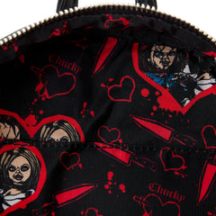 Loungefly! Leather: Bride of Chucky Tiffany Cosplay Mini Backpack