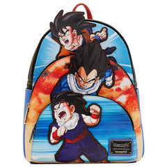 Loungefly! Leather: Dragon Ball Z Triple Pocket Backpack