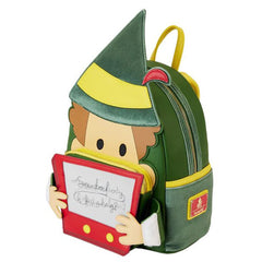 Loungefly! Leather: Disney Elf  20th Anniversary Cosplay Mini Backpack