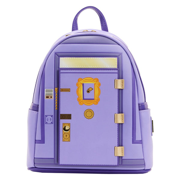 Loungefly! Leather: Friends Front Door Mini Backpack