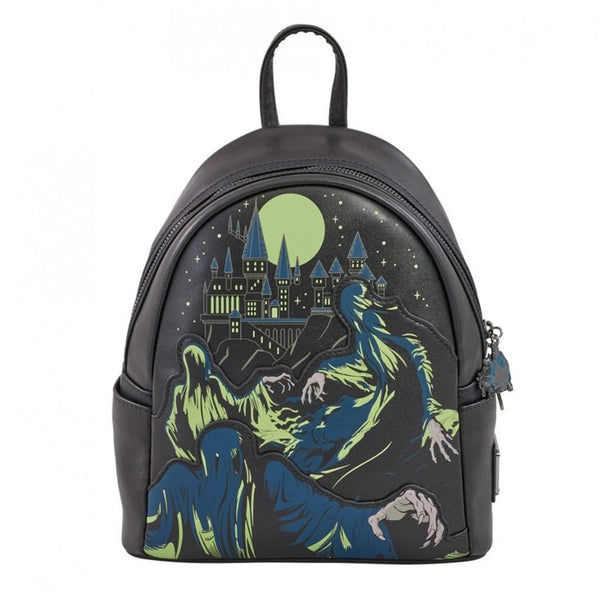 Loungefly! Leather: Harry Potter Glowing Dementors Mini Backpack