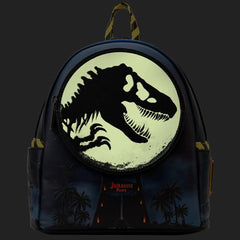 Loungefly! Leather: Jurassic Park 30th Anniversary Dino Moon Mini Backpack
