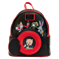 Loungefly! Leather: Looney Tunes That's All Folks Mini Backpack