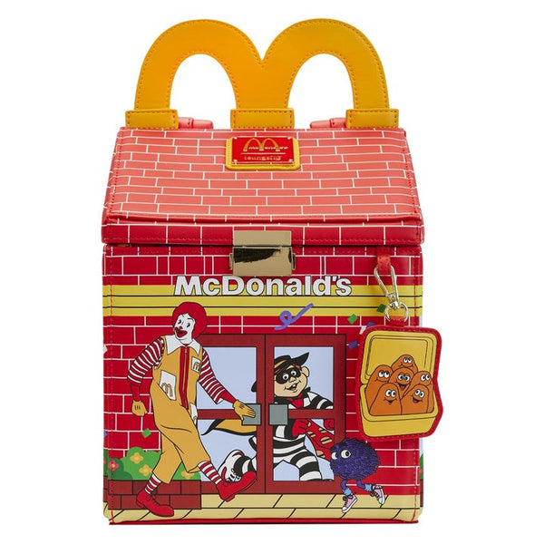 Loungefly! Leather: Mcdonalds Happy Meal Mini Backpack
