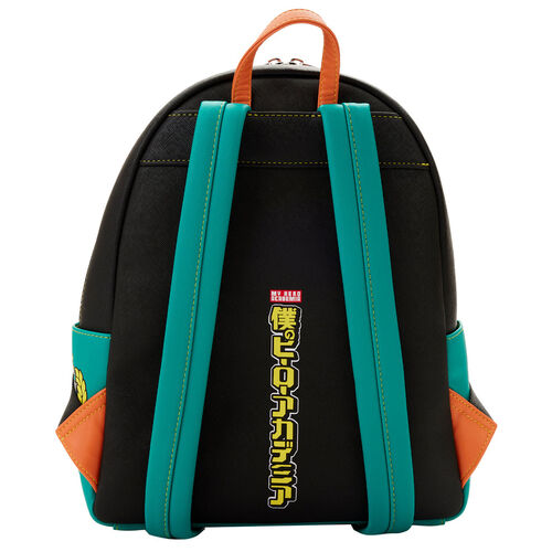Loungefly! Leather: My Hero Academia Triple Pocket Scene Mini Backpack