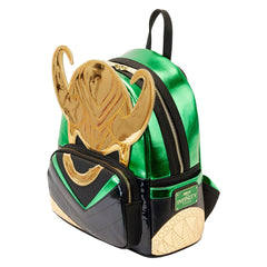 Loungefly! Leather: Marvel Shine Loki Mini Backpack