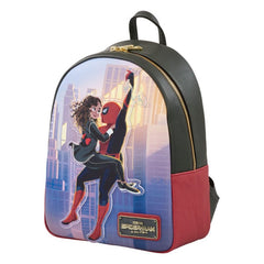Loungefly! Leather: Marvel Spider-man Mary Jane No Way Home Hug Backpack