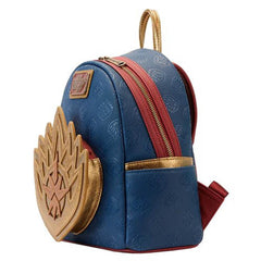 Loungefly! Leather: Marvel Guardians of the Galaxy 3 Ravager Badge Mini Backpack