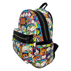 Loungefly! Leather: Rugrats All-Over-Print Backpack