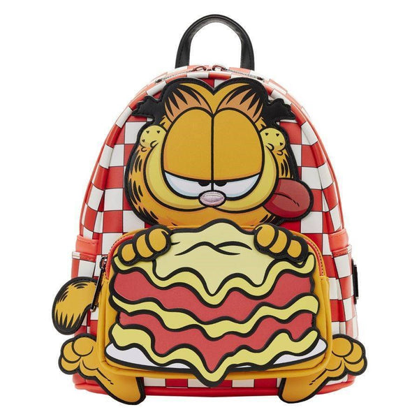 Loungefly! Leather: Nickelodeon Garfield Loves Lasagna Mini Backpack
