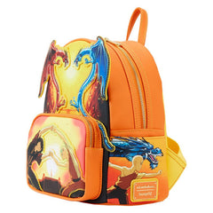 Loungefly! Leather: Avatar the Last Airbender the Fire Dance Mini Backpack
