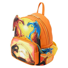 Loungefly! Leather: Avatar the Last Airbender the Fire Dance Mini Backpack