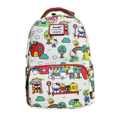 Loungefly! Leather: Hello Kitty Town All-Over-Print Mini Backpack