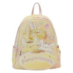 Loungefly! Leather: Sanrio Pompompurin Carnival Mini Backpack