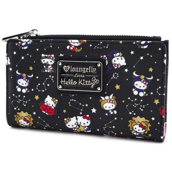 Loungefly! Wallet: Hello Kitty Zodiac All-Over-Print Bifold Wallet