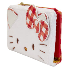 Loungefly! Wallet: Sanrio Hello Kitty Gingham Cosplay Flap Wallet