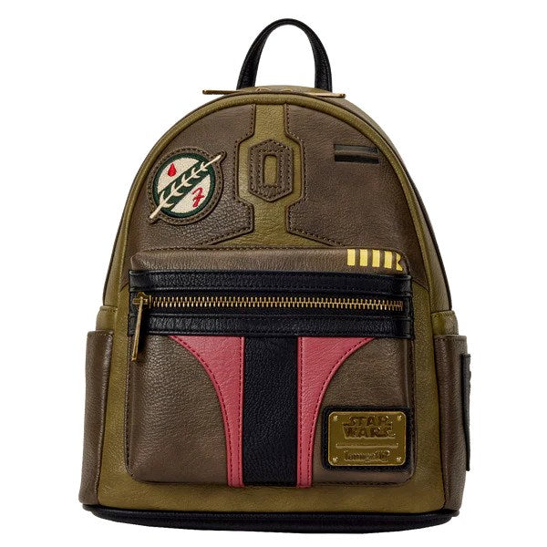 Loungefly! Leather: Star Wars Boba Fett Mini Backpack – Fandom