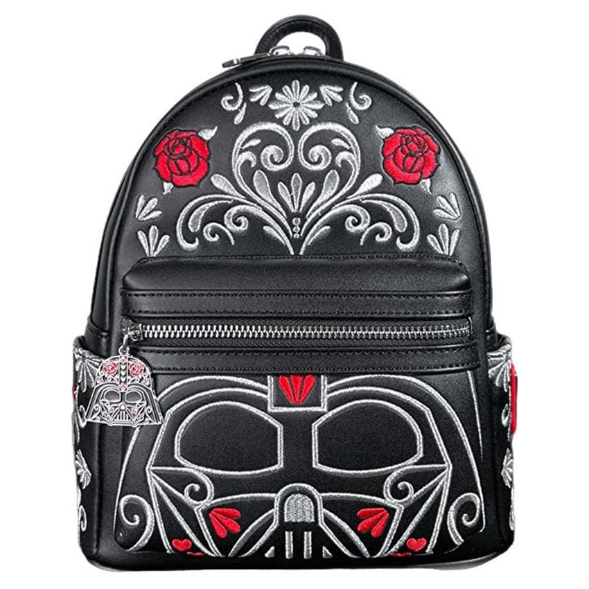 Loungefly! Leather: Star Wars Darth Vader Cosplay Mini Backpack