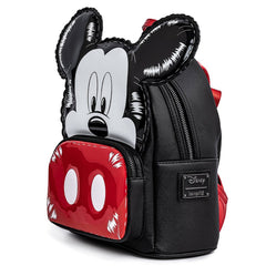 Loungefly! Leather: Disney - Mickey Mouse Balloon Cosplay Mini Backpack