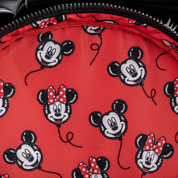Loungefly! Leather: Disney - Mickey Mouse Balloon Cosplay Mini Backpack