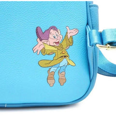 Loungefly! Leather: Disney Snow White Stain Glass Mini Backpack