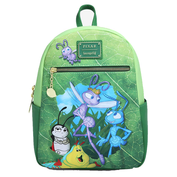 Loungefly! Leather: Disney Bug's Life Mini Backpack